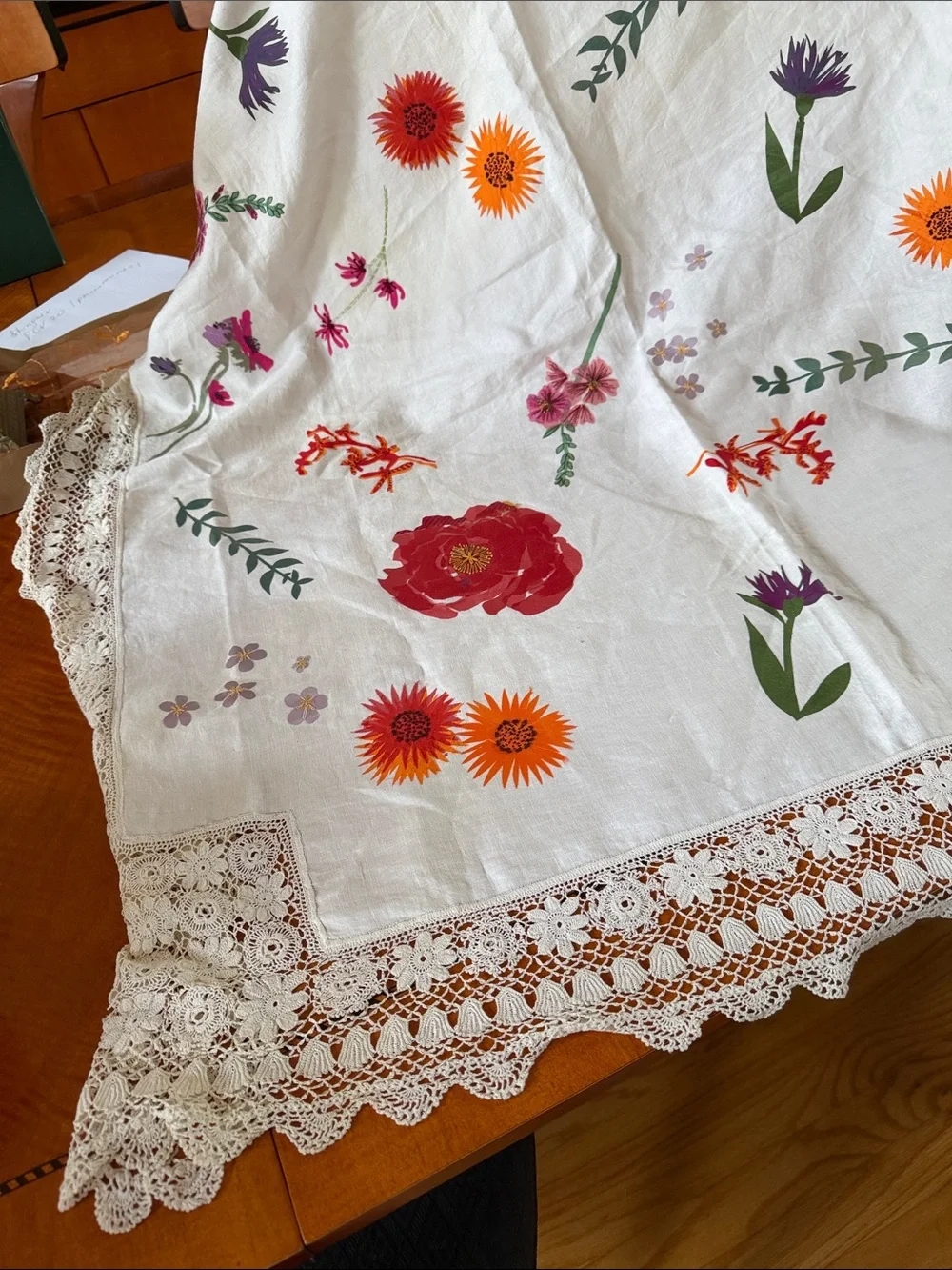 Vintage handmade elegant